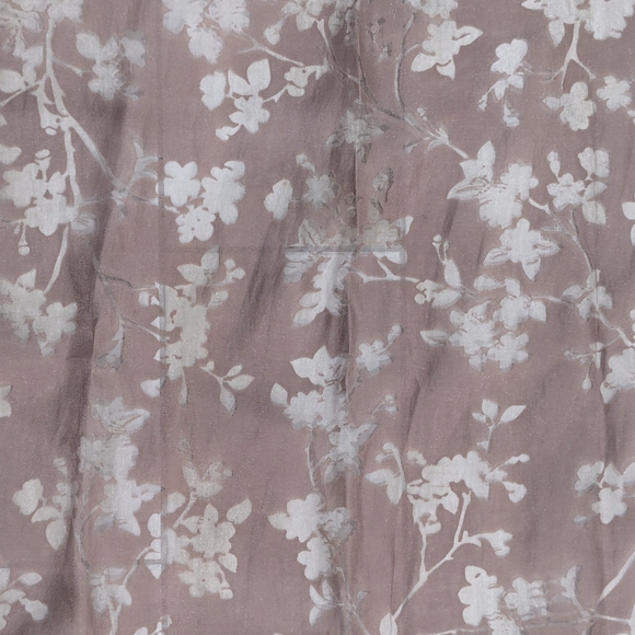 2 panel curtains floral design - Picture 3 of 9